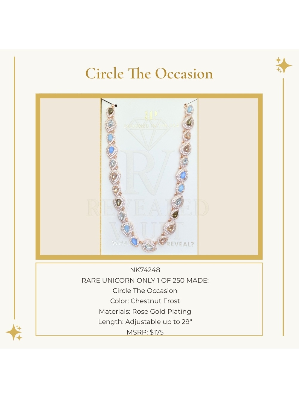 Circle The Occasion - Chestnut Frost - Holiday Jewel Candy